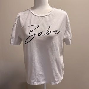 SHEIN Babe tee💗
